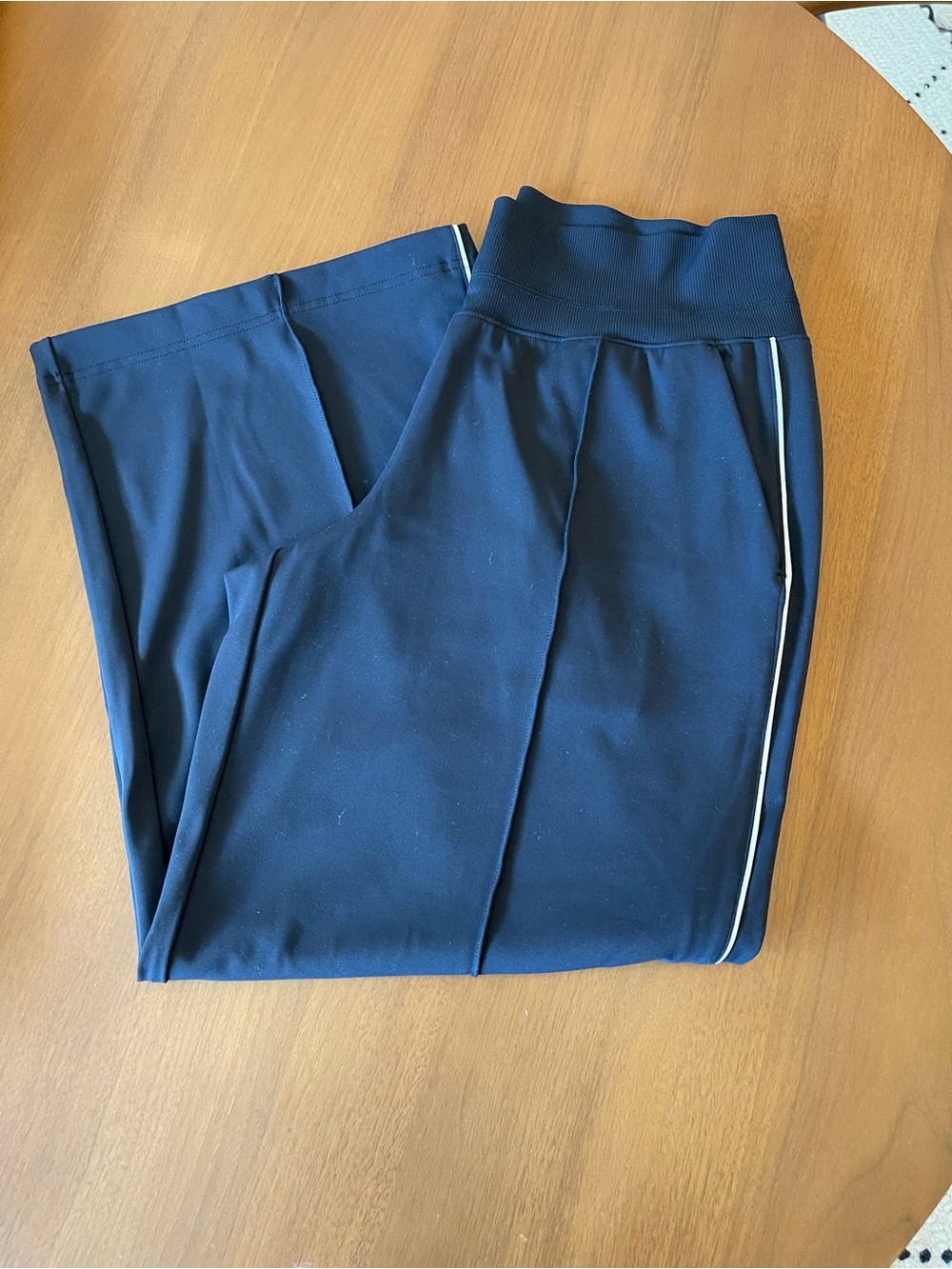 Athleta Wide Leg Track Pants NWOT
